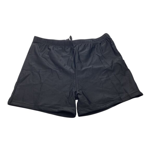 ZITY Womens Shorts Black Drawstring Elastic Waist Lightweight Casual Size XXL - Picture 1 of 9